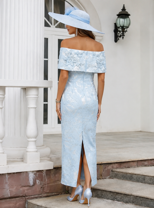 Lace Appliques Off the Shoulder Mother of the Bride Dresses