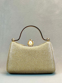 Geometric Delicated Daily Ruched Polyester Handbags