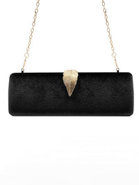 Geometric Daily Diamond Grid Leaf PU Handbags