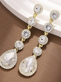 Women's Classic Alloy Beadings Long Earrings