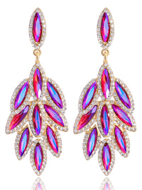 Leaf Stylish Beadings Alloy Earrings