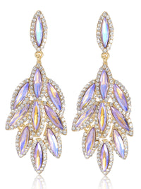Leaf Stylish Beadings Alloy Earrings