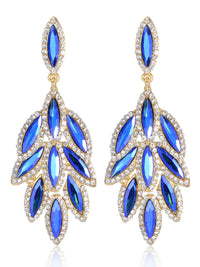 Leaf Stylish Beadings Alloy Earrings